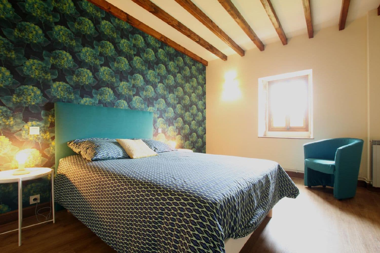 Maison Goity - chambre double bleue - Ispoure