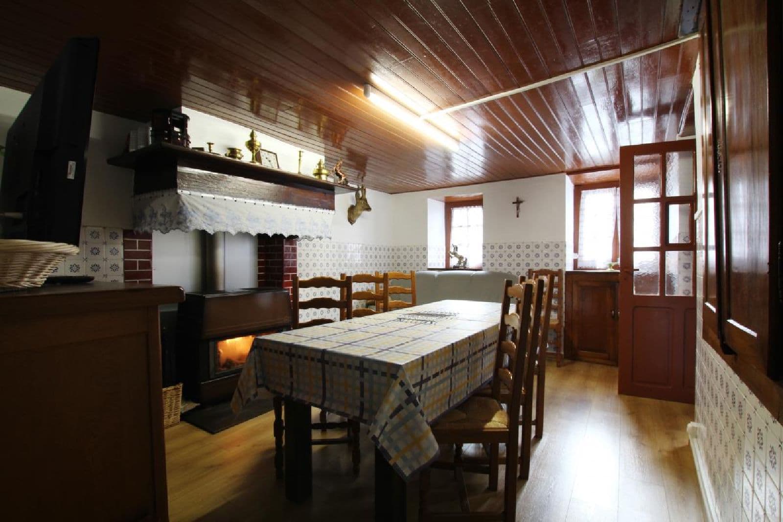 Maison Guecaimburu espace salle a manger - Arneguy
