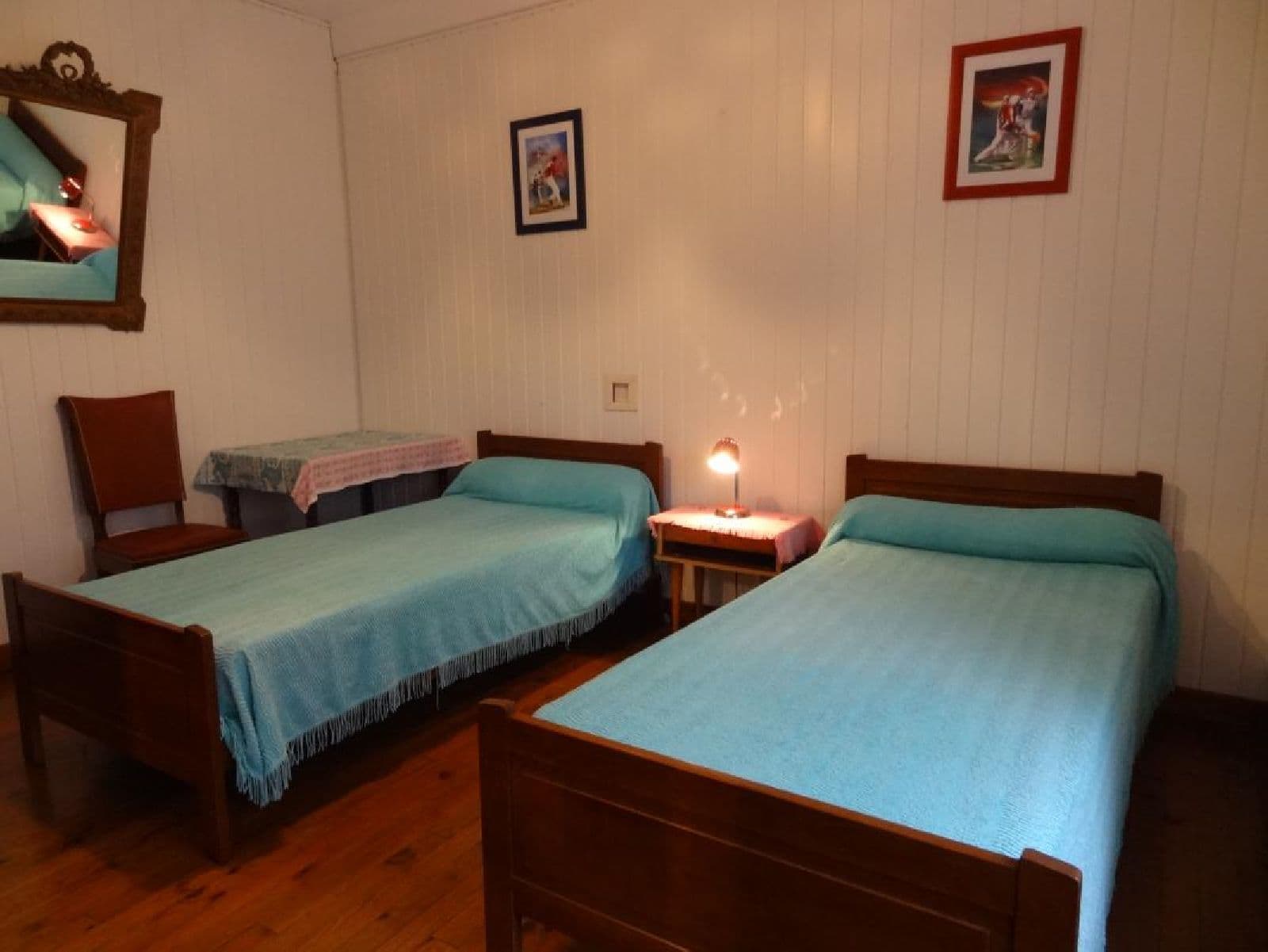 Maison Idiartaya chambre deux lits - Ahaxe