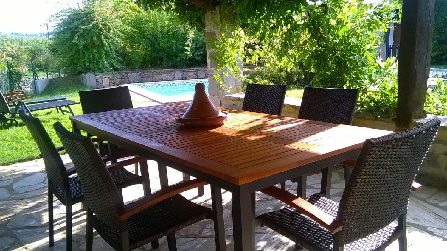 Maison Iralour terrasse et piscine - Ainhice Mongelos