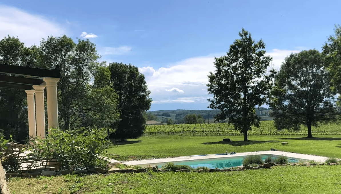 Maisonnette couronneaux Stoss Ste Colombe piscine2