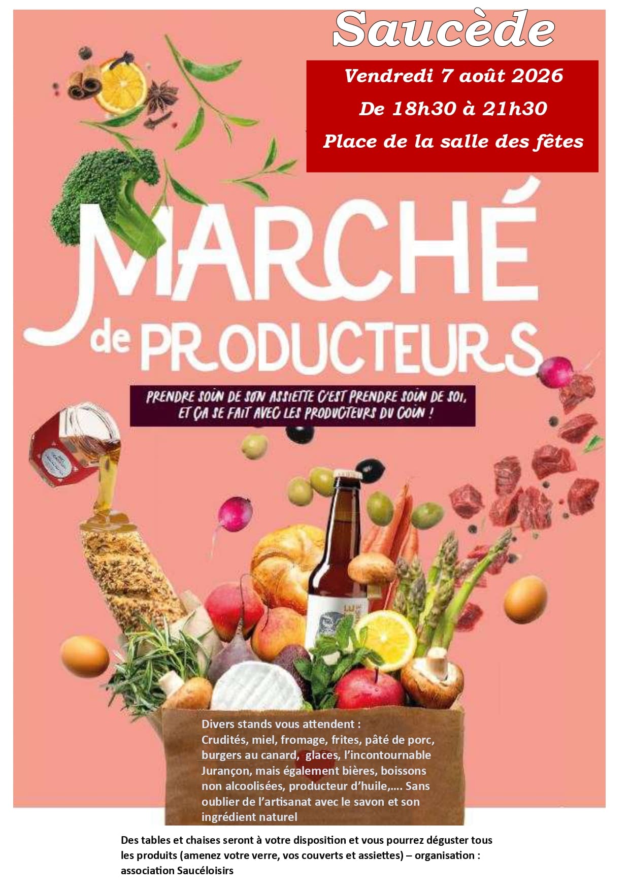 Marché de producteurs Saucède