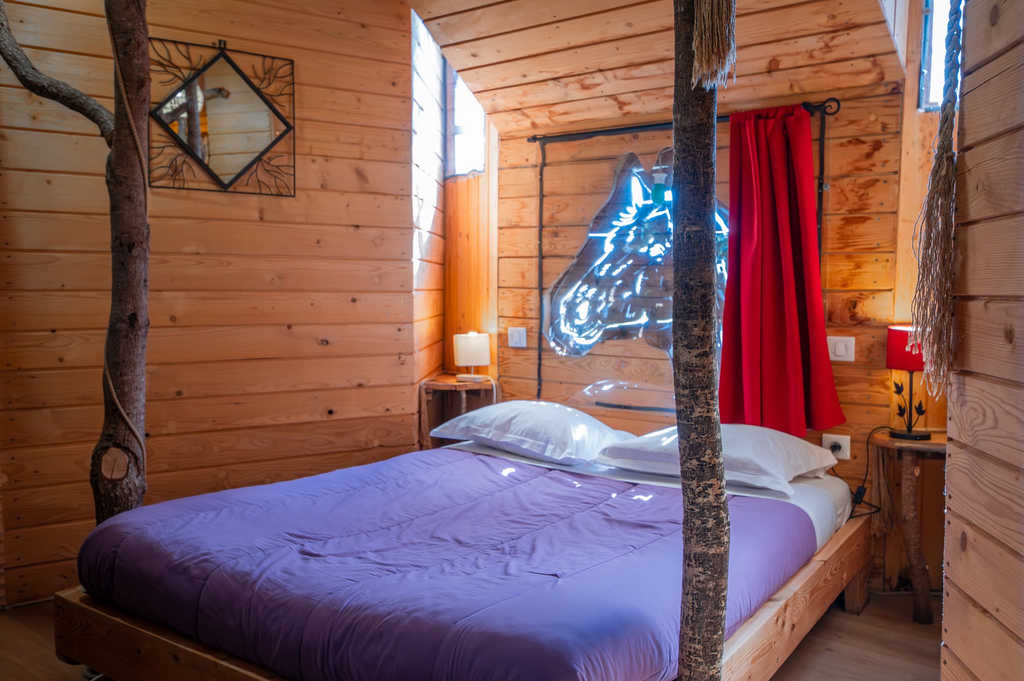 Maison dans les arbres 4 personnes