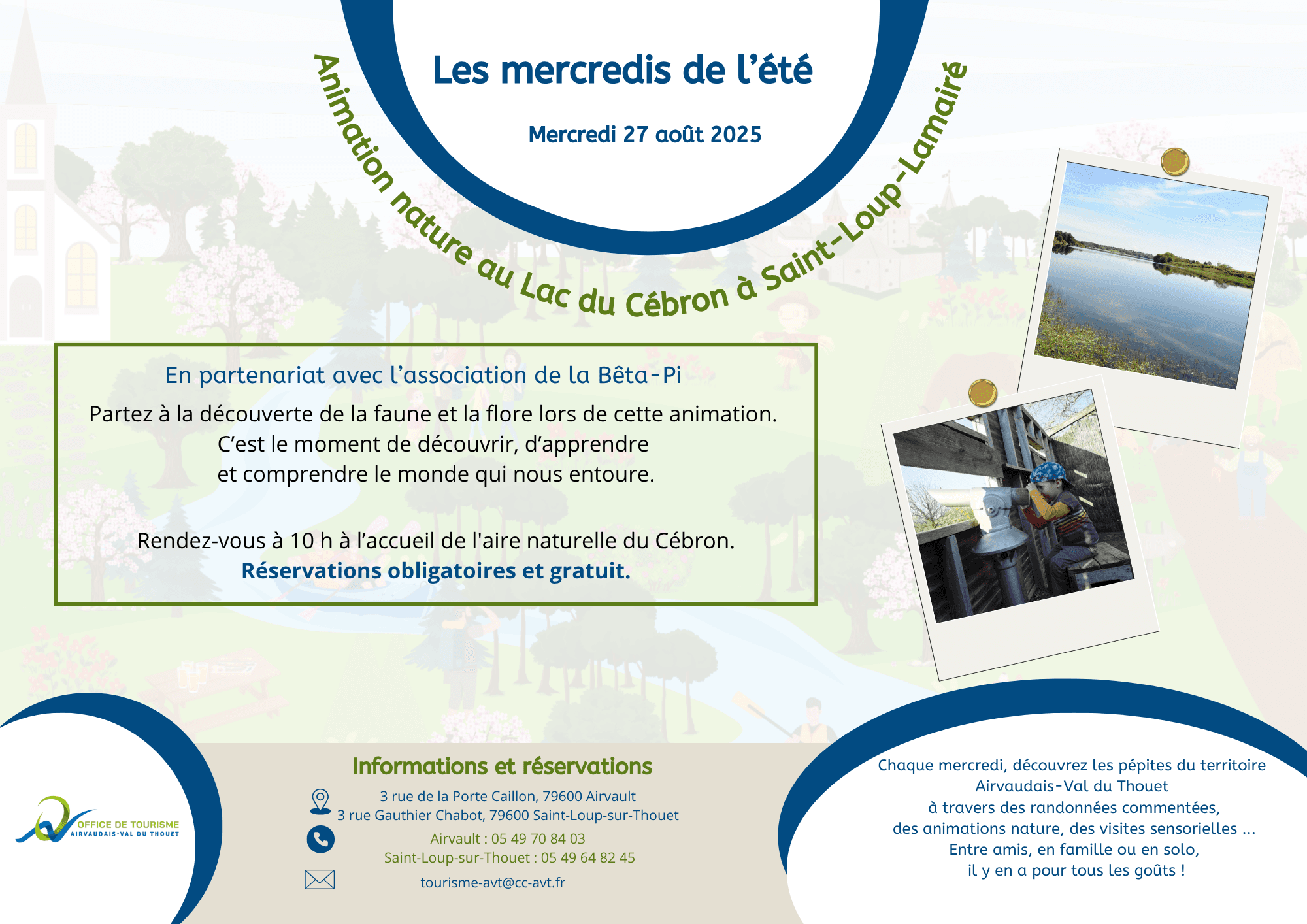 Affiche mercredis de l'été - Mercredi 27 août 2025