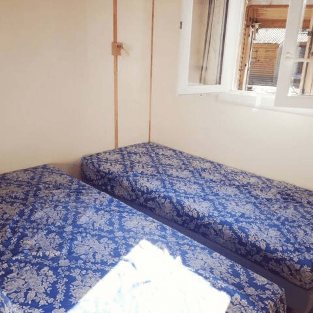 Chambre 2 lits des Chalets