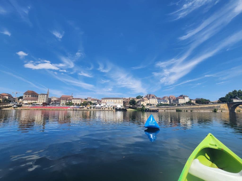 Roxane Cyrano Bergerac - bord Dordogne - paddle
