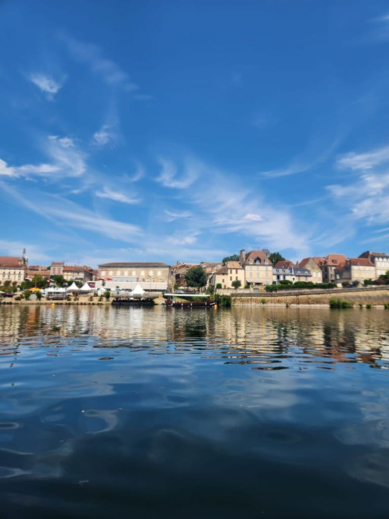 Bergerac en canoe paddle location