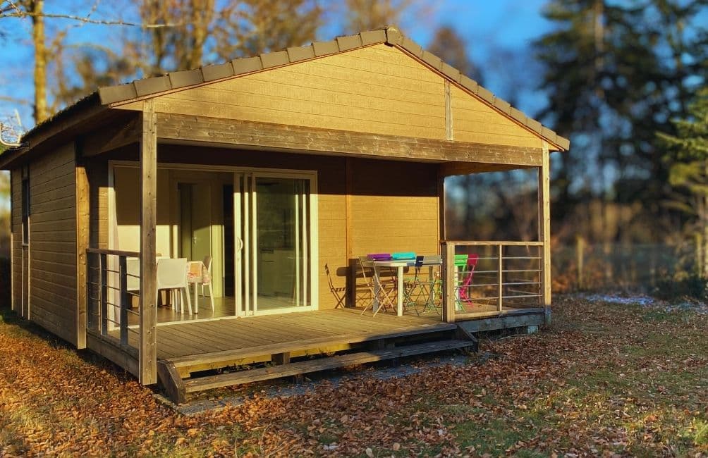 Camping Le Vert-Bois à Saint-Martin-la-Méanne, chalet tout confort 5 places_6