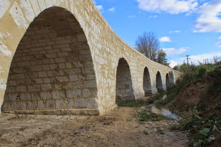 PONT ROMAN LA SAUVETAT ARCHES 2015