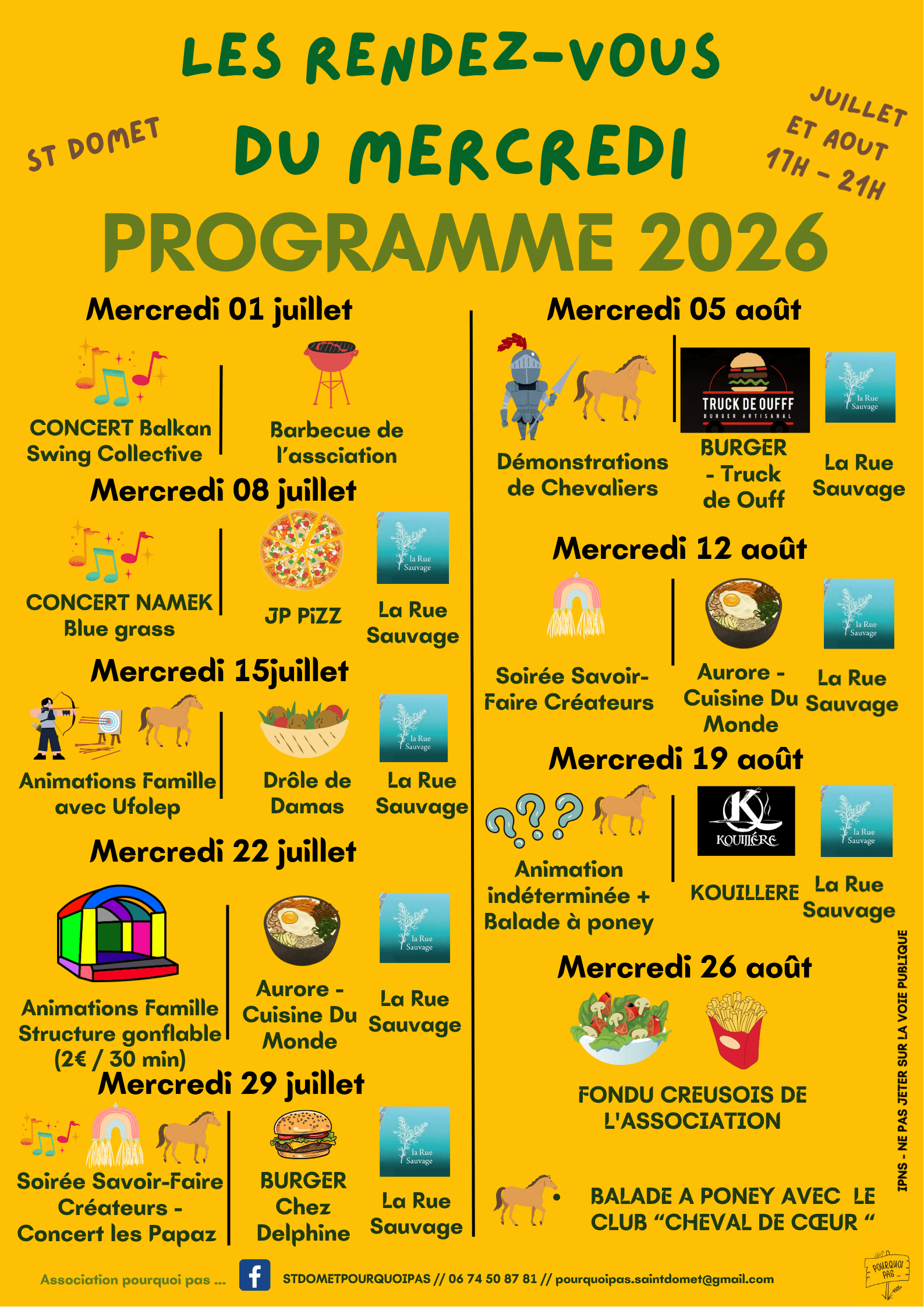 PROGRAMME 2026 - 1