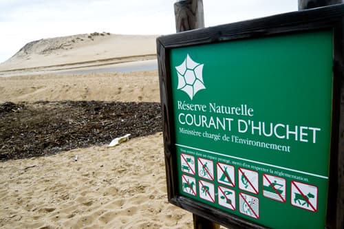Réserve Naturelle Courant d'Huchet-Moliets-Landes Atlantique Sud