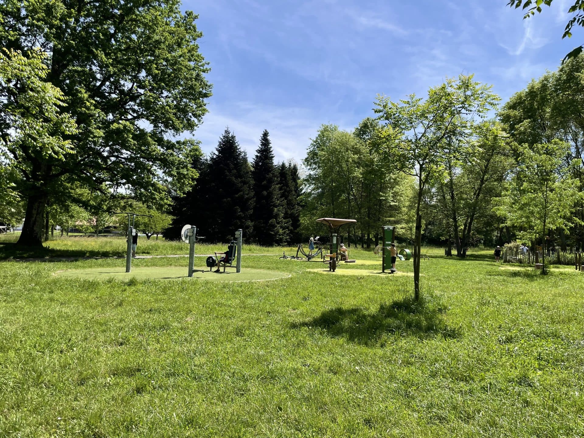 Parcours santé de St-Pée - Espace agres - OLORON SAINTE-MARIE (©OTHB)