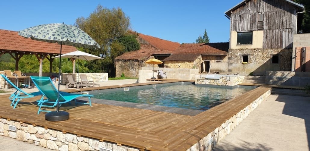 Périgord Noir Vallée Dordogne - tiny bwa - poolhouse