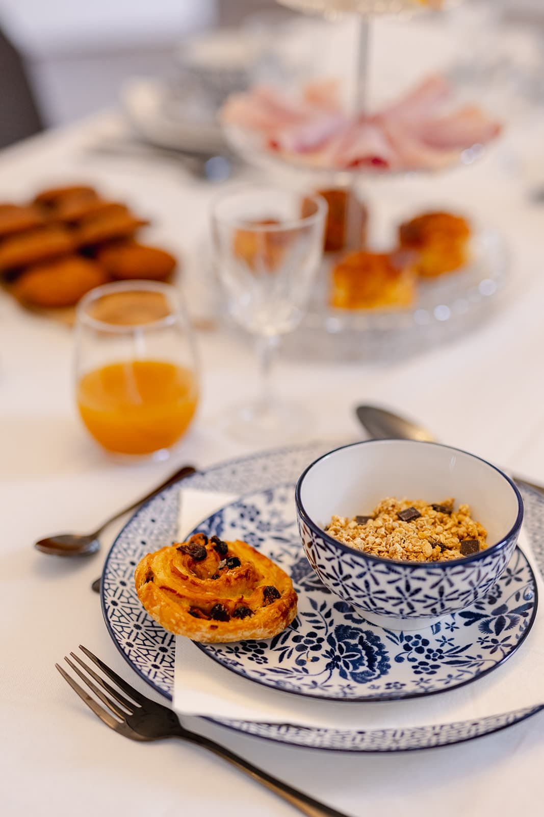 Petit Déjeuner - Salon intérieur