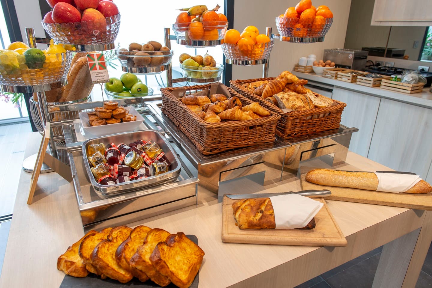 Petit déjeuner Hôtel Mercure Président Biarritz Plage