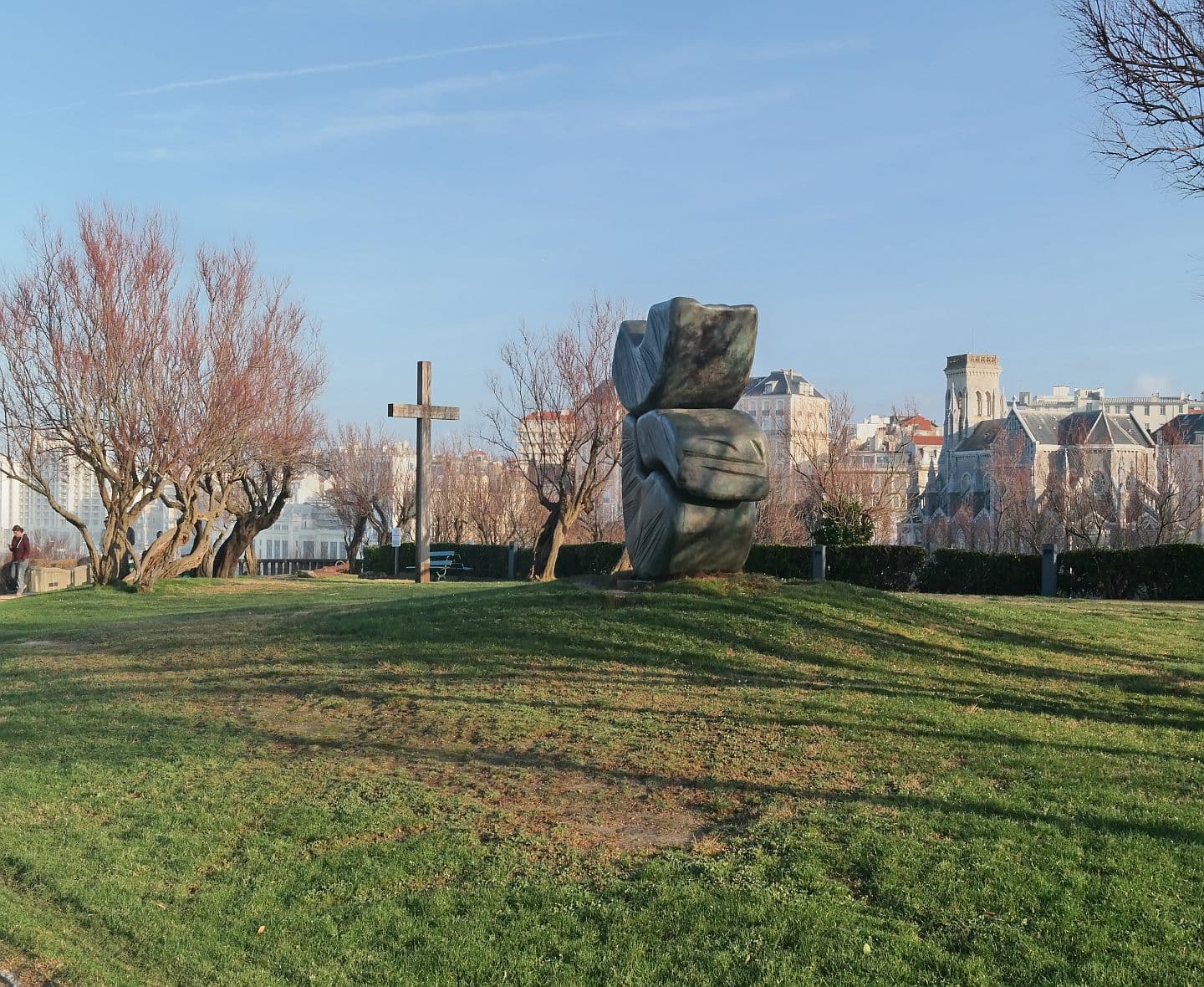 Plateau de l'Atalaye-Biarritz-Sculpture