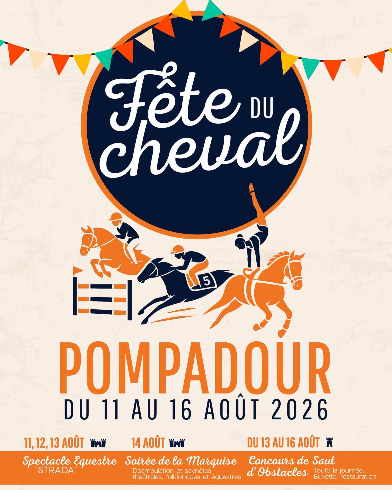 Pompadour - fête du cheval - 15 08 2026
