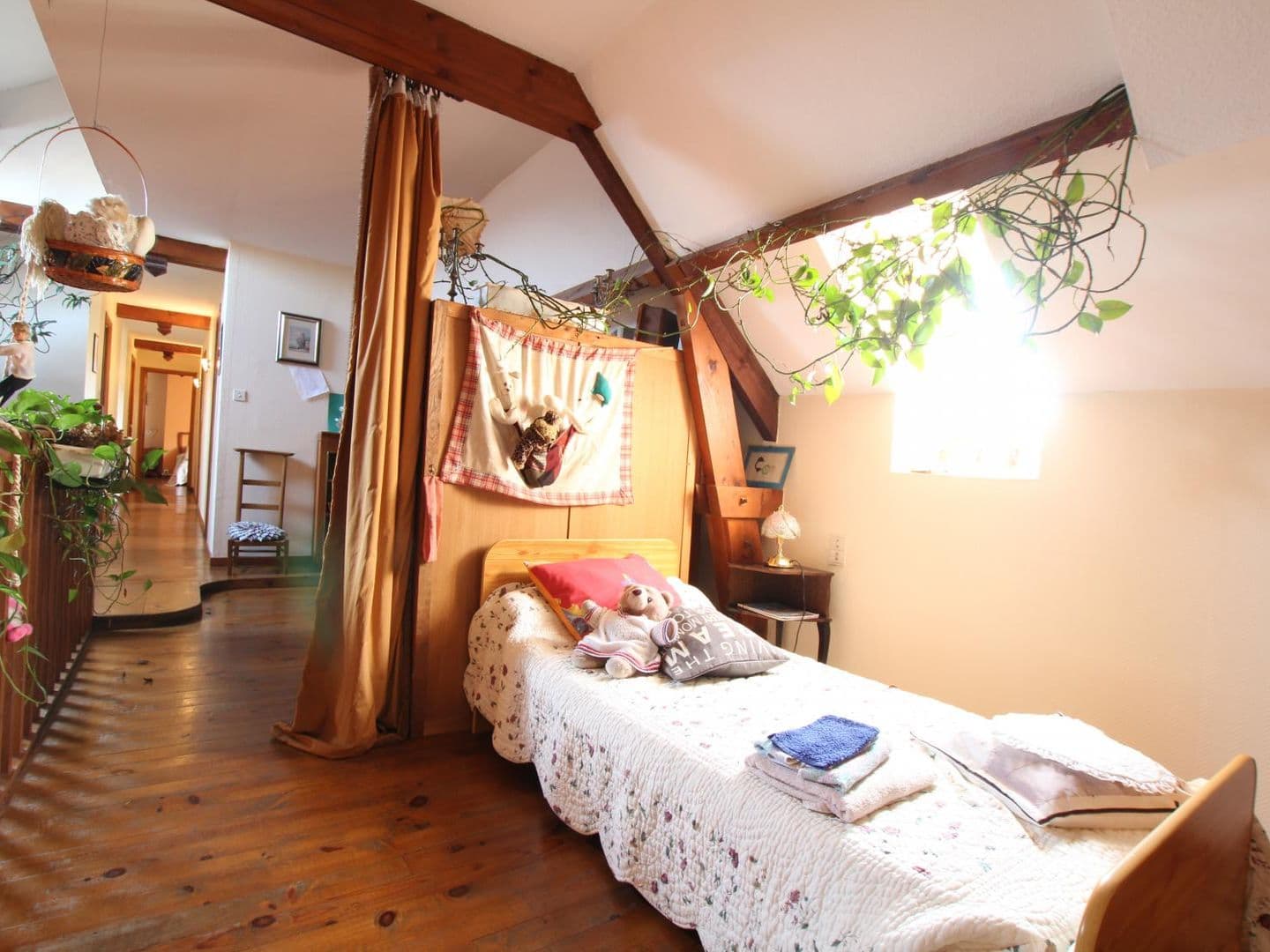 Pontacq chambre d'hôte chez Raclet salon en mezzanine G421021