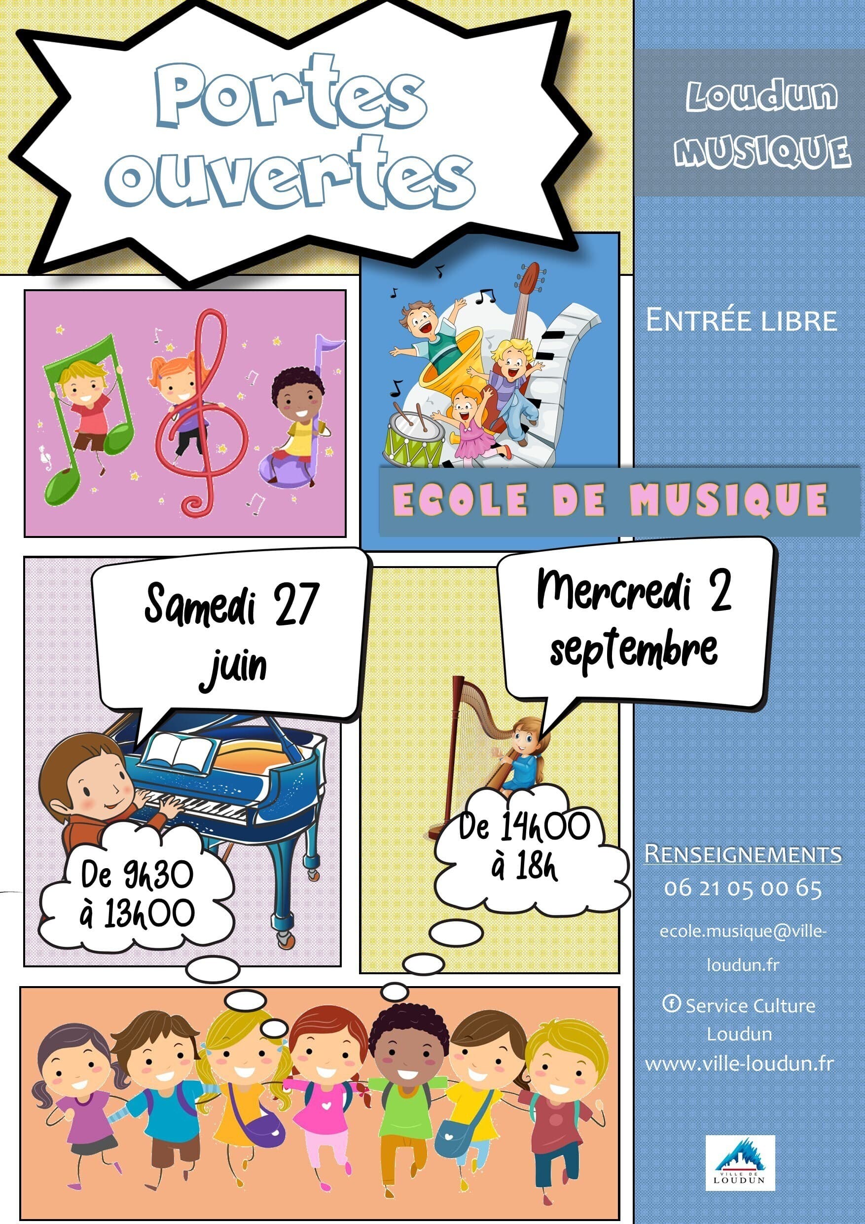 Portes ouvertes école musique