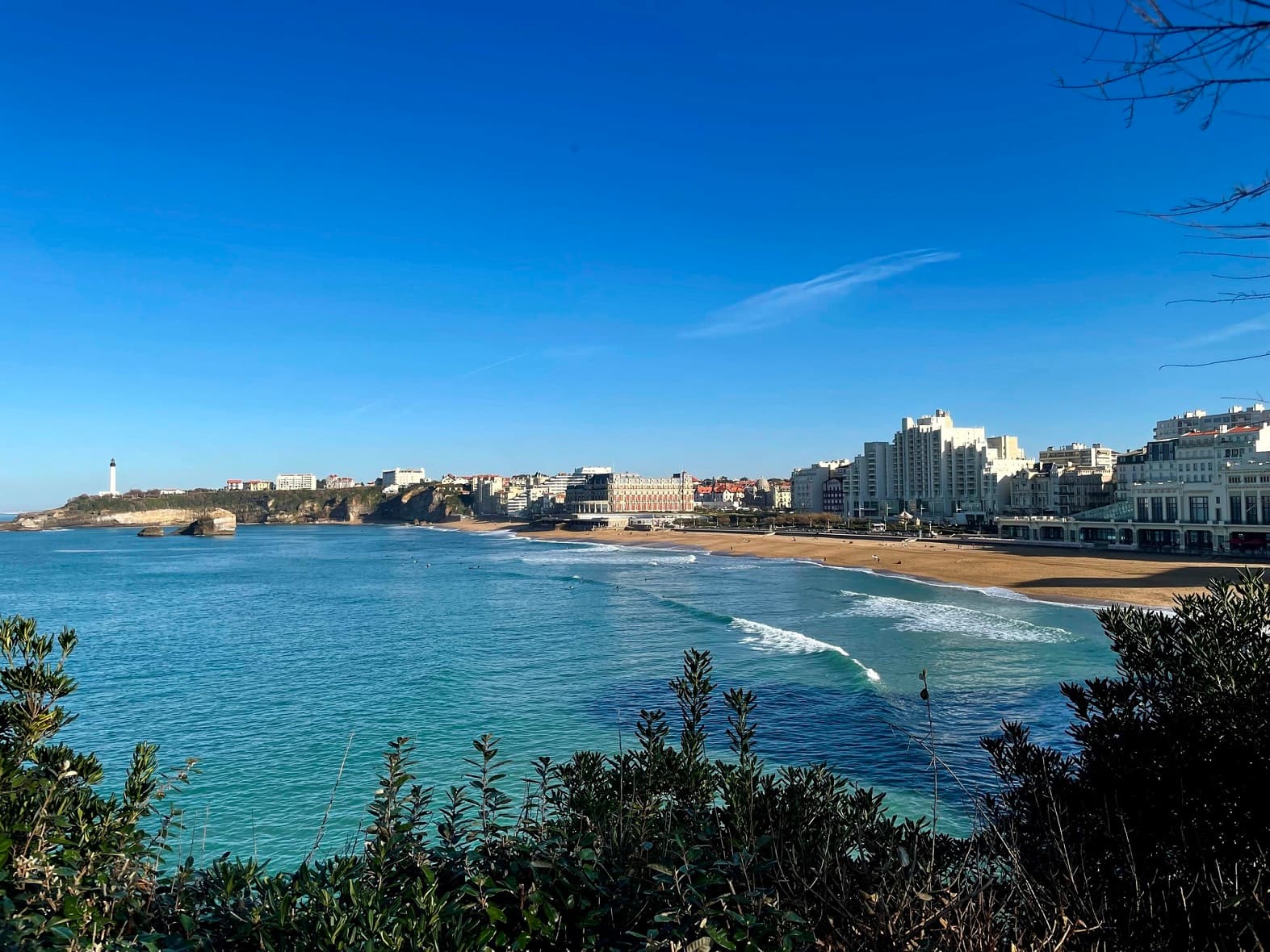 Promenade Grande plage-Biarritz-Panorama