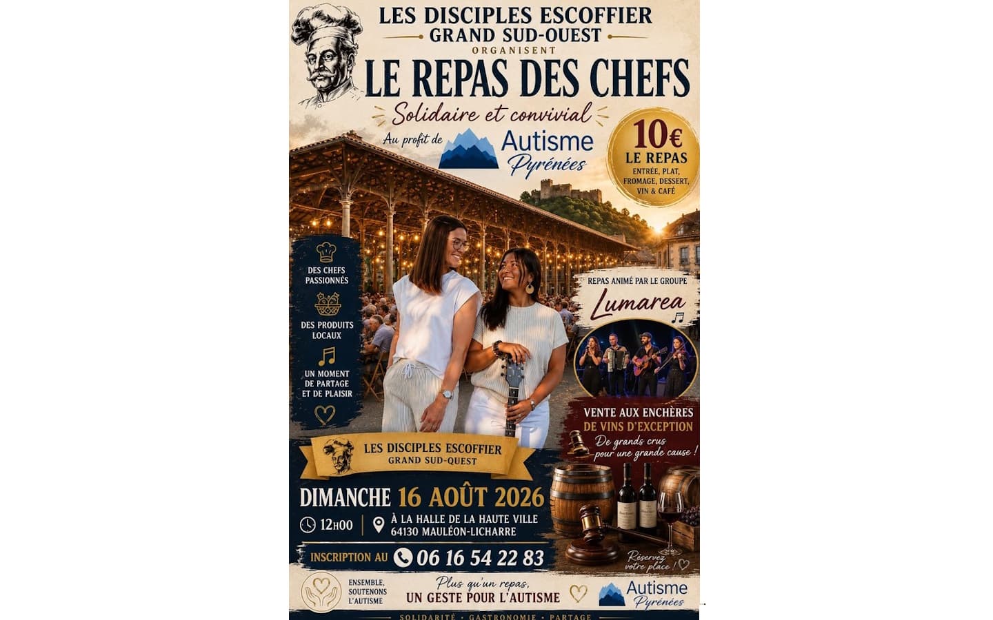 Repas du 16 août