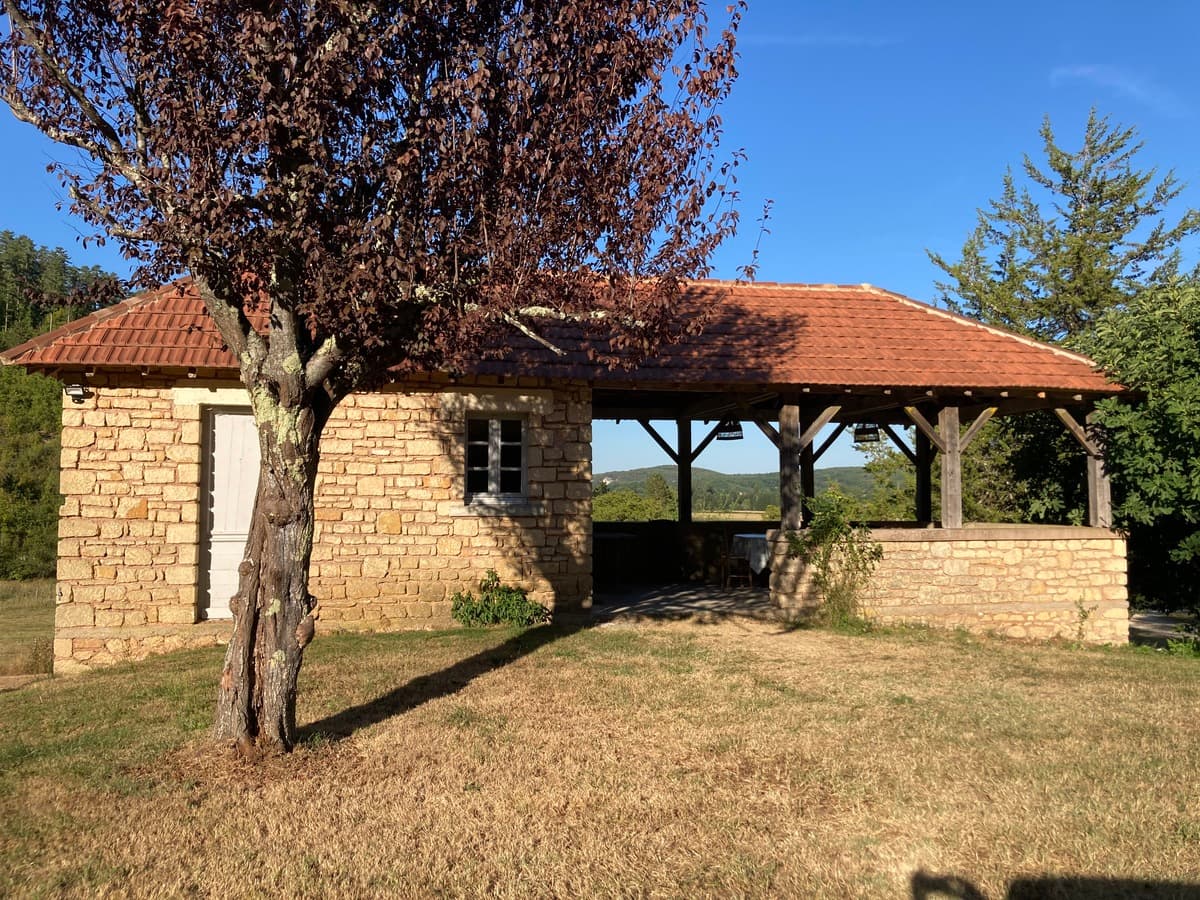 Salle à manger d'été