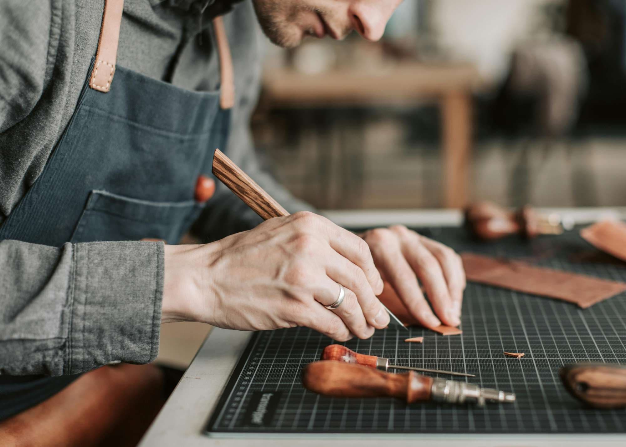 Atelier autour du cuir