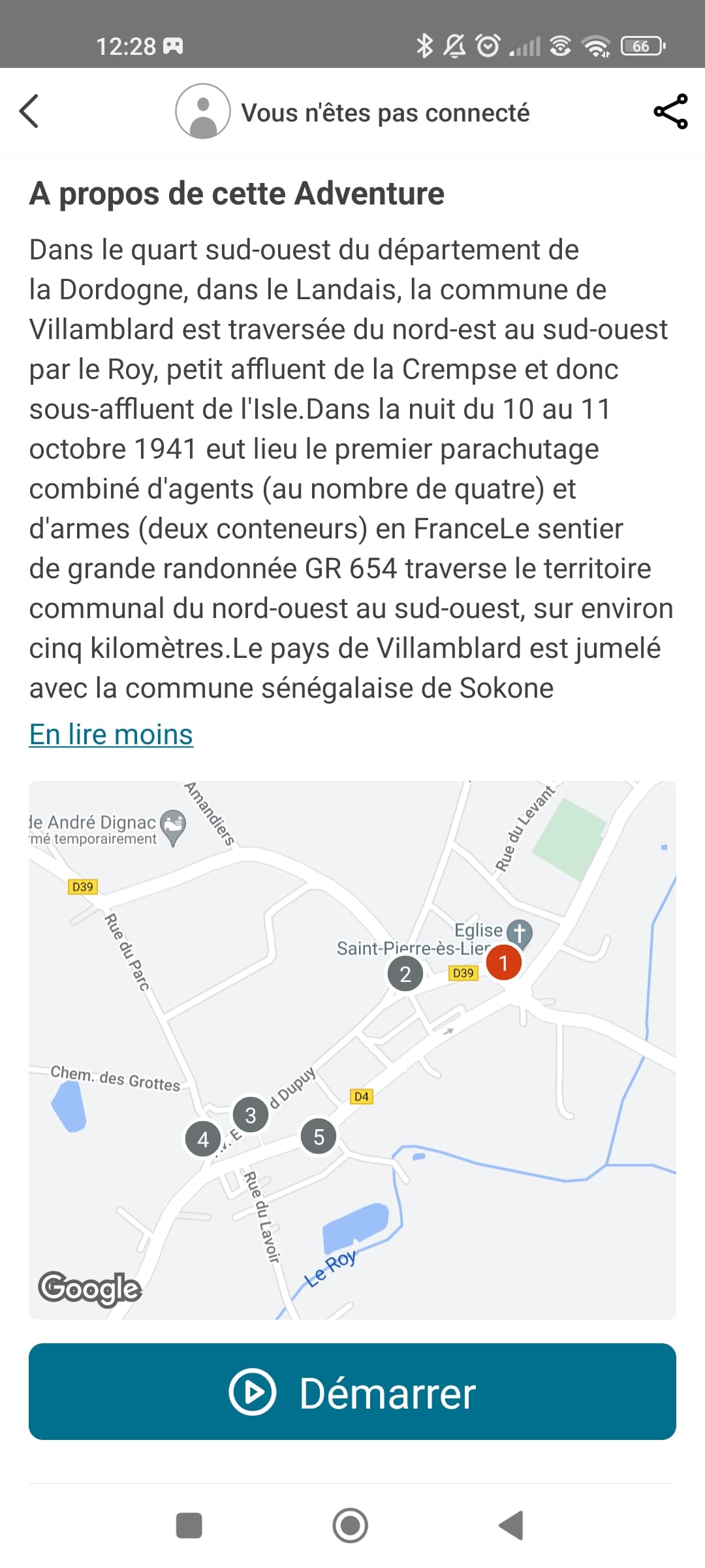 Adventure Lab circuit Villamblard