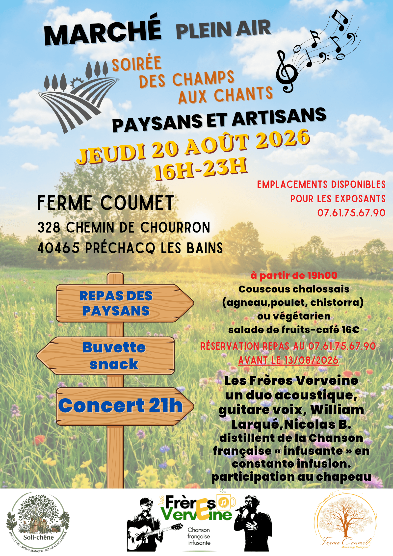 marché PAYSAN - aout 2025