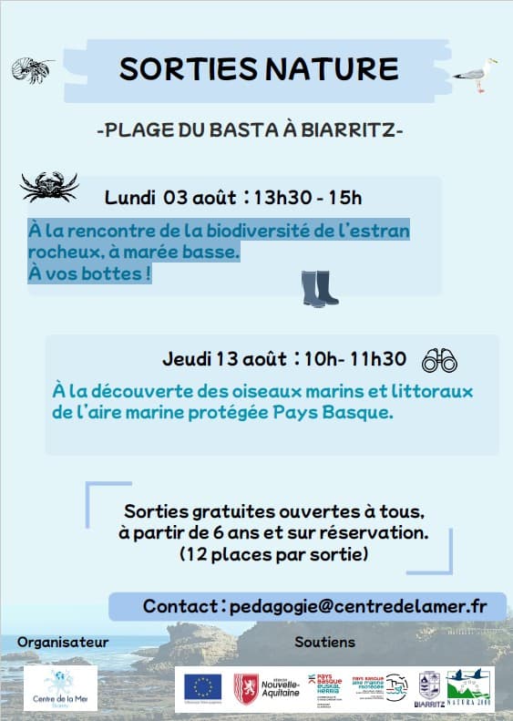 Sortie Nature Biarritz
