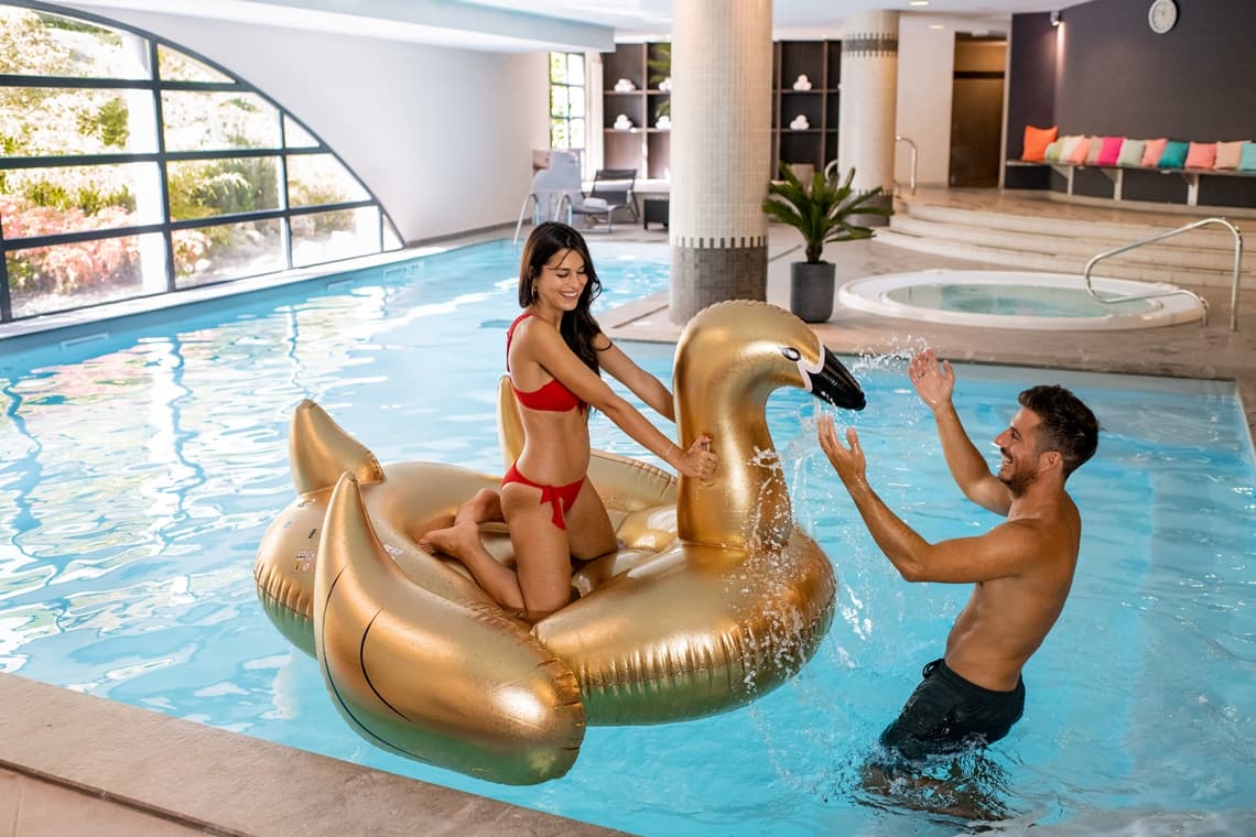 Spa Bambou - Pau - piscine