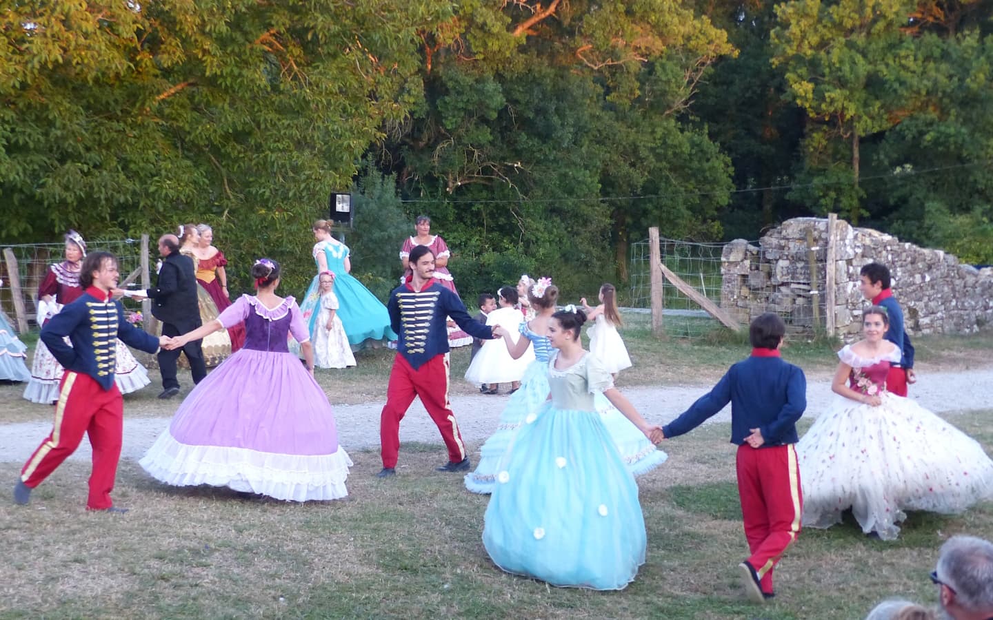 Spectacle historique chateau de Bidache 2025- 8