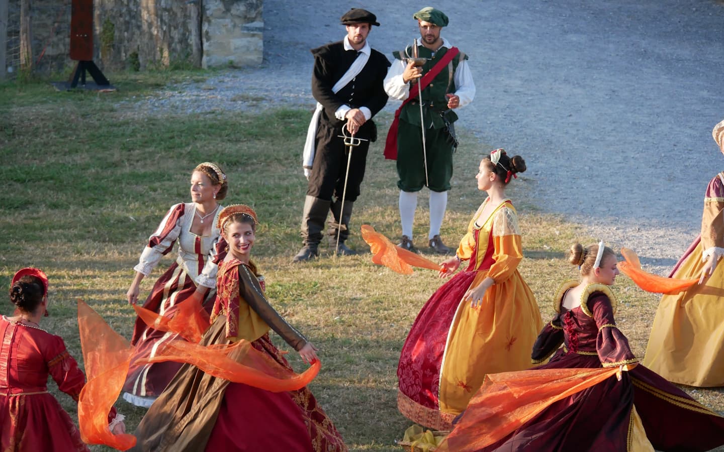 Spectacle historique chateau de Bidache 2025