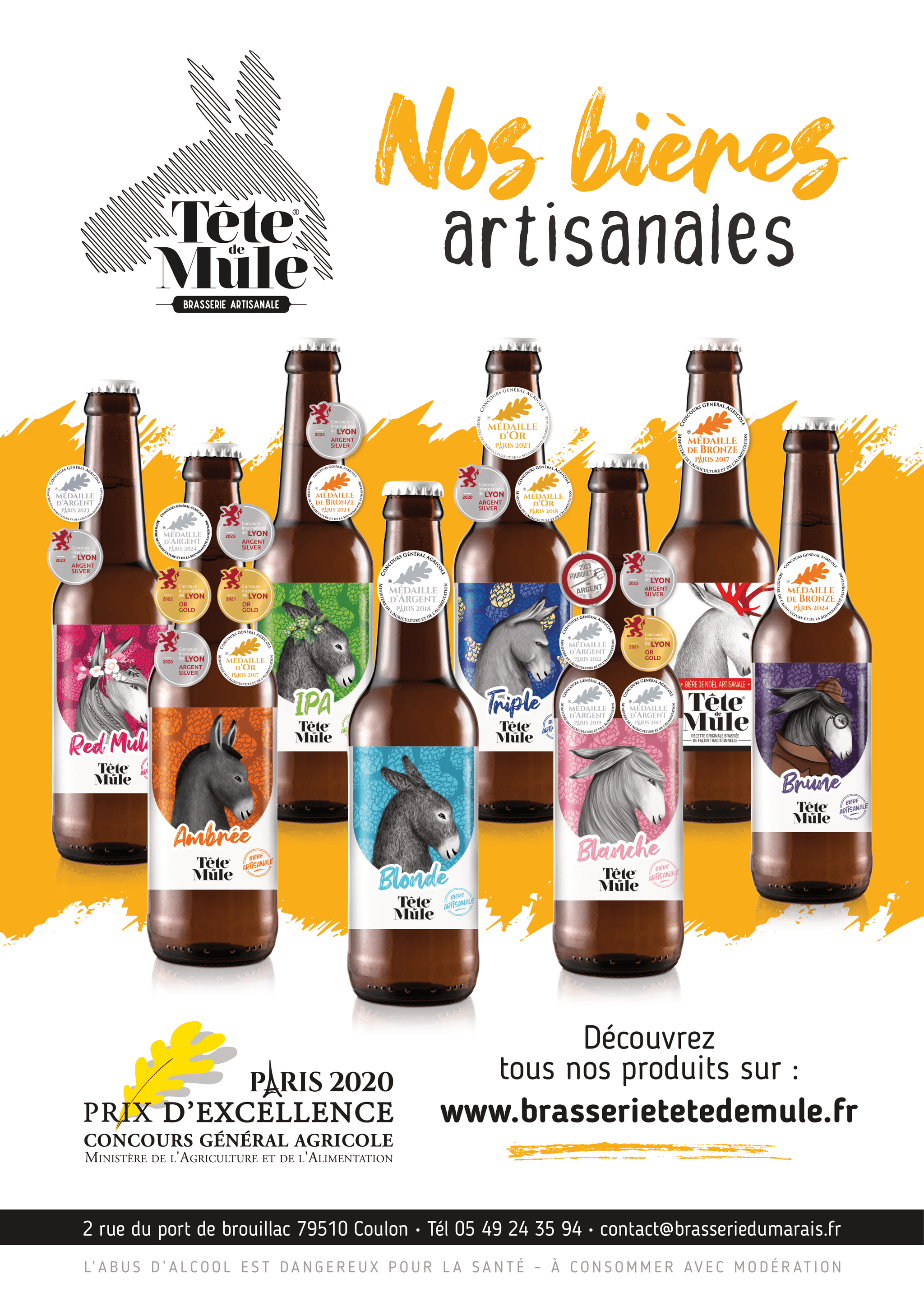 TETE DE MULE - Affiche A3 - Gamme complete 2024 - V02 - HD-1