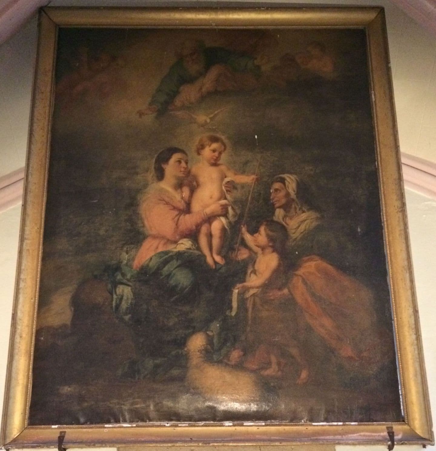 Tableau Eglise Saint Jean Baptiste -Garlin - cph JC Tucoulou