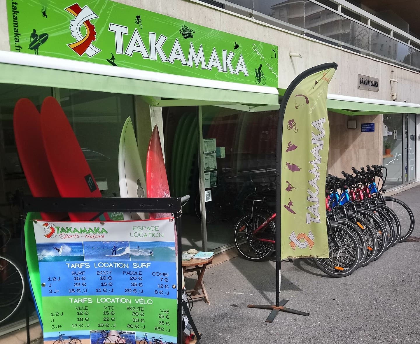 Takamaka - Biarritz - la boutique