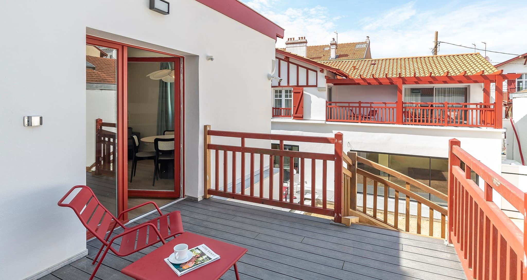 Terrasse Kemaris chambre