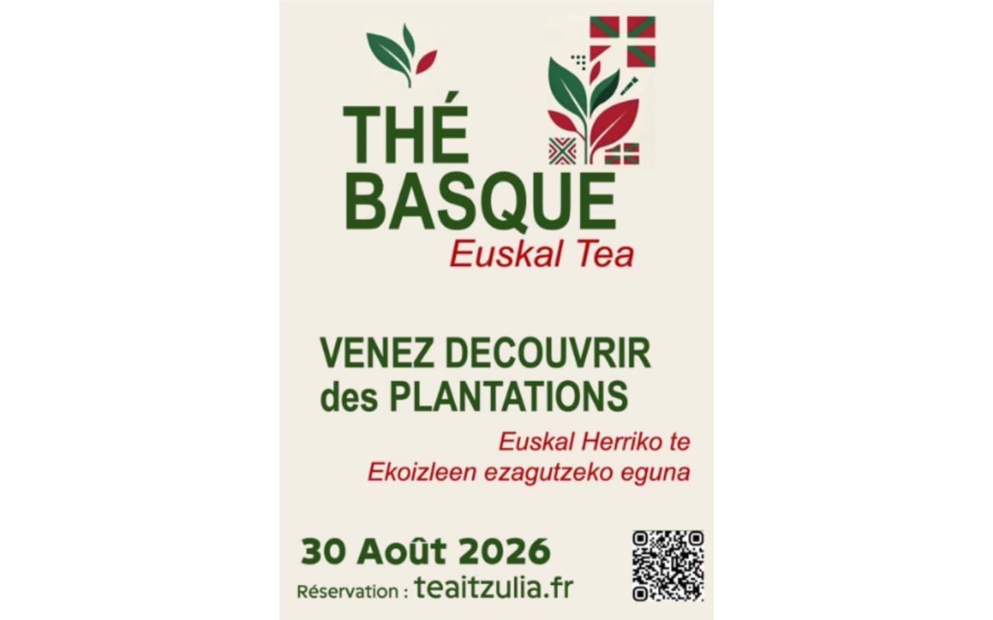 Visite thé basque
