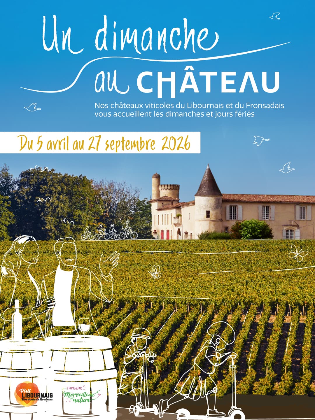 Un dimanche au Château en Fronsadais-Libournais