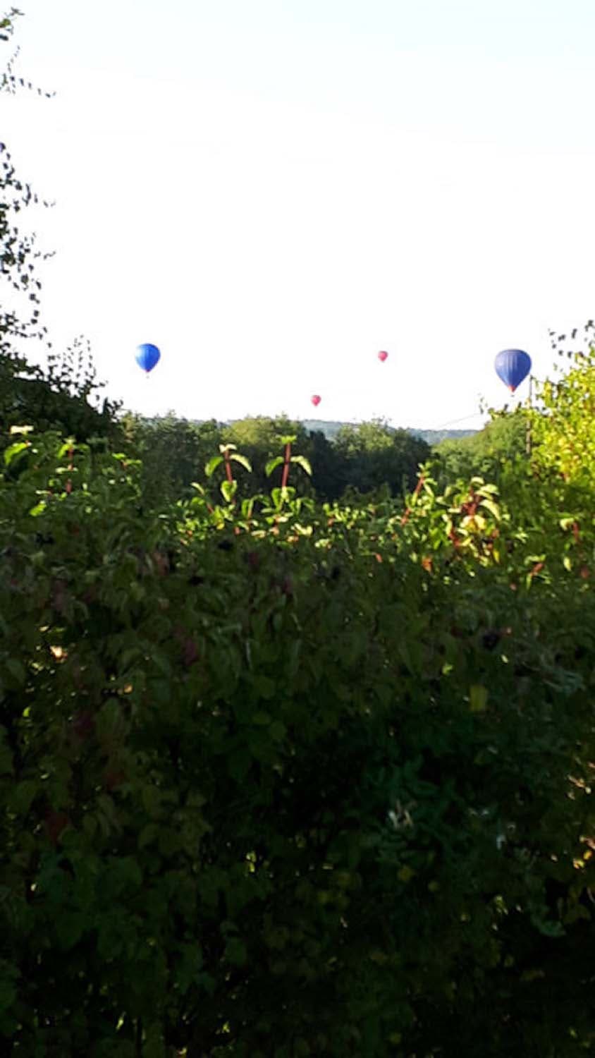 La Fougasse - Castelnaud VOL MONGOLFIERE