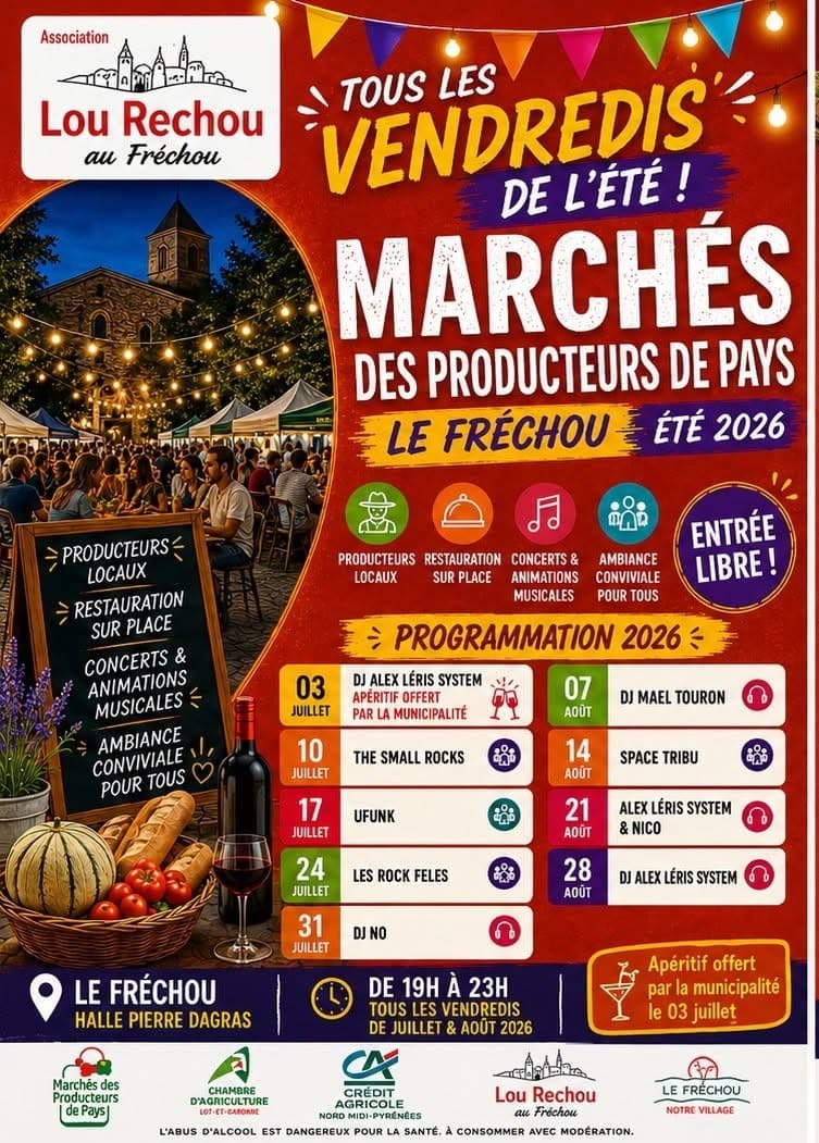 Vendredis au Fréchou