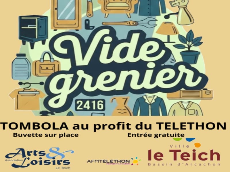 Vide-atelier au profit du téléthon