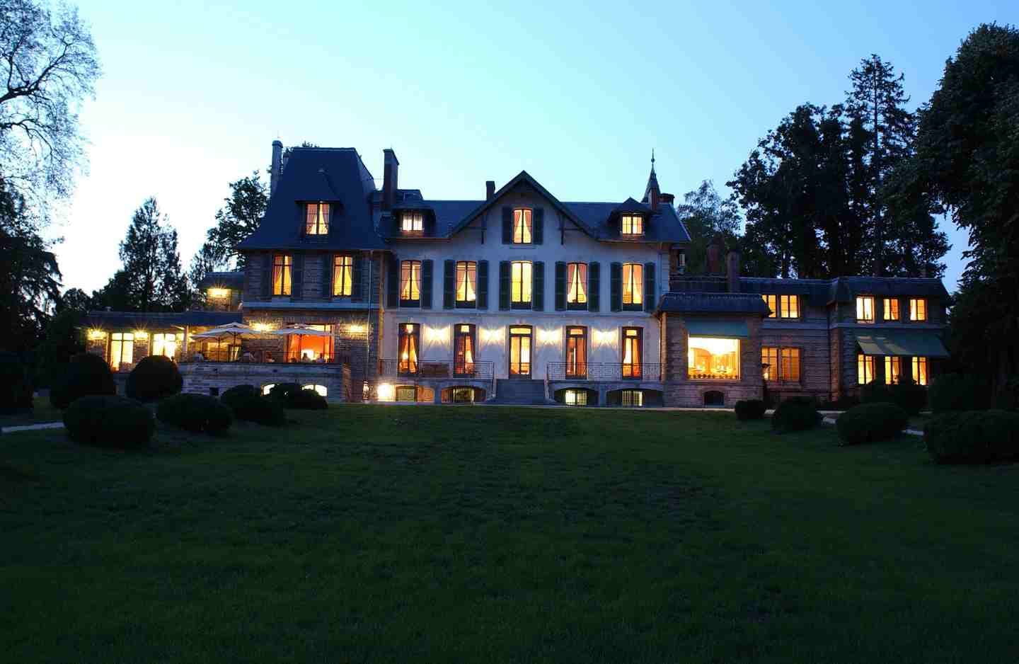 Restaurant Villa Navarre - Pau - extérieur nuit