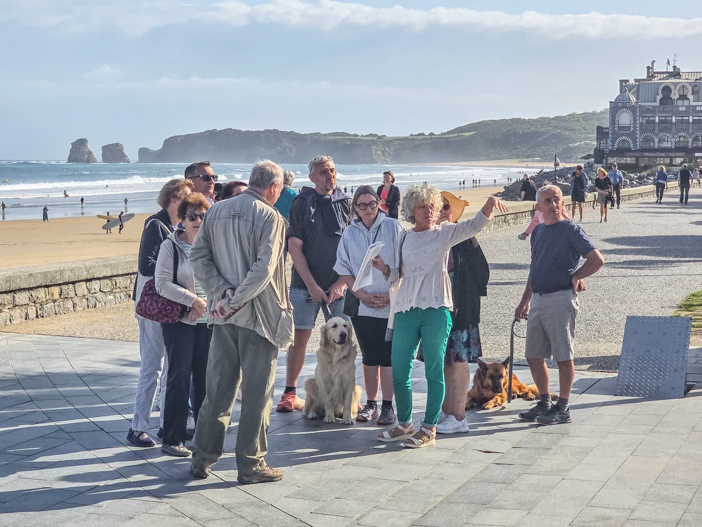 Visite commentée Quartier Plage - Hendaye Tourisme