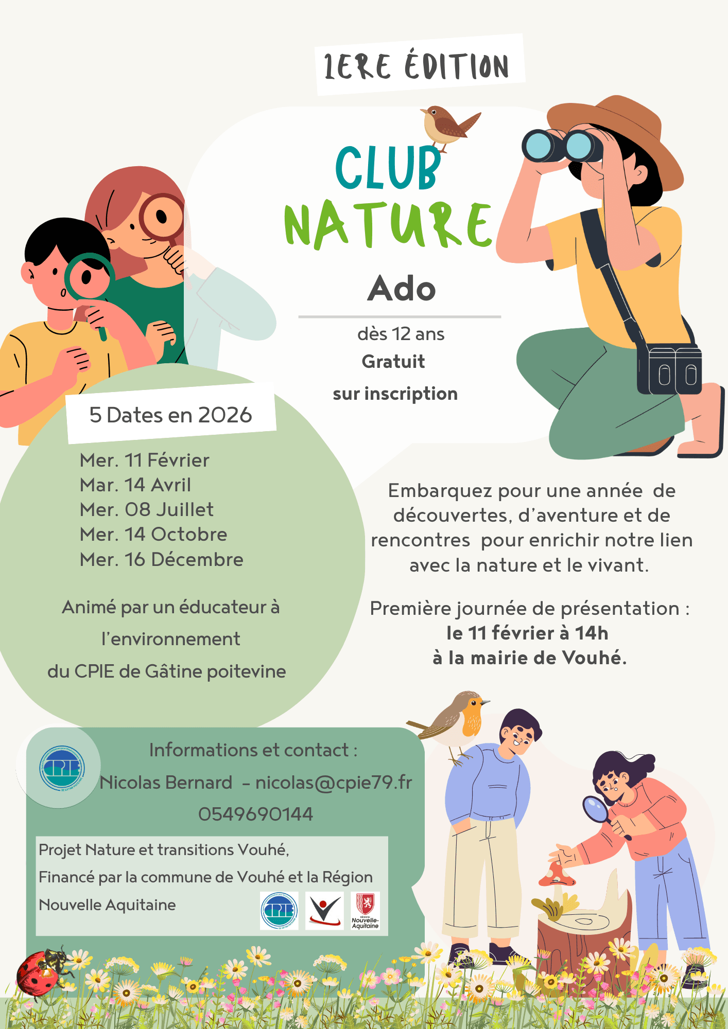 CLub nature vouhé