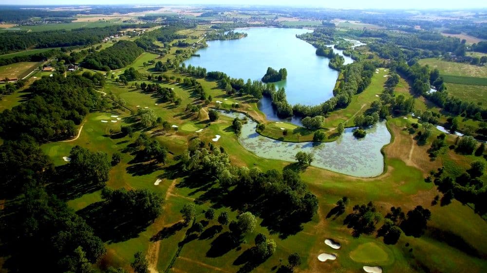 Vue aérienne Golf du Haut-Poitou