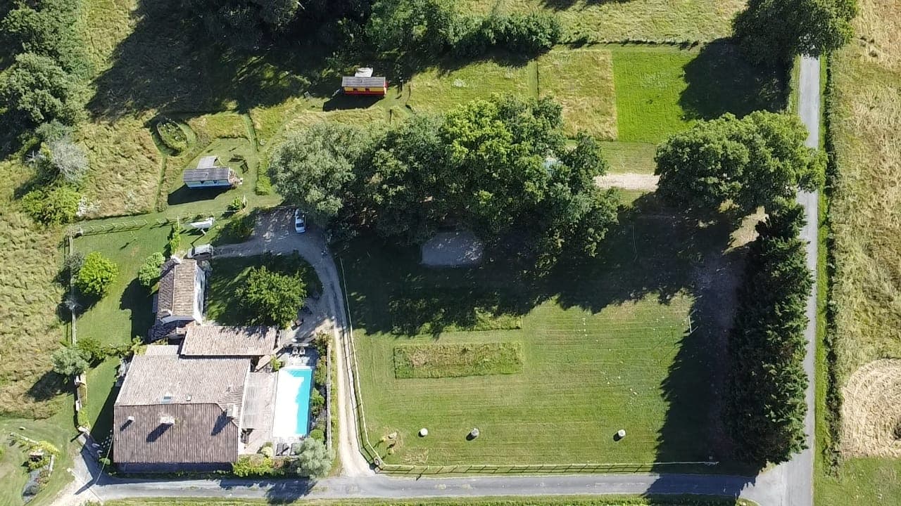Vue aerienne Les Gravets