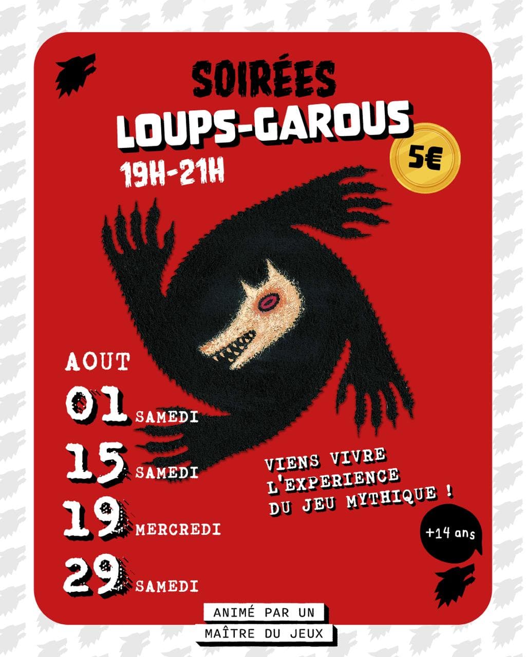 Soirée loup garou