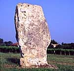 St-Sulpice-de-Faleyrens - Menhir de Pierrefitte