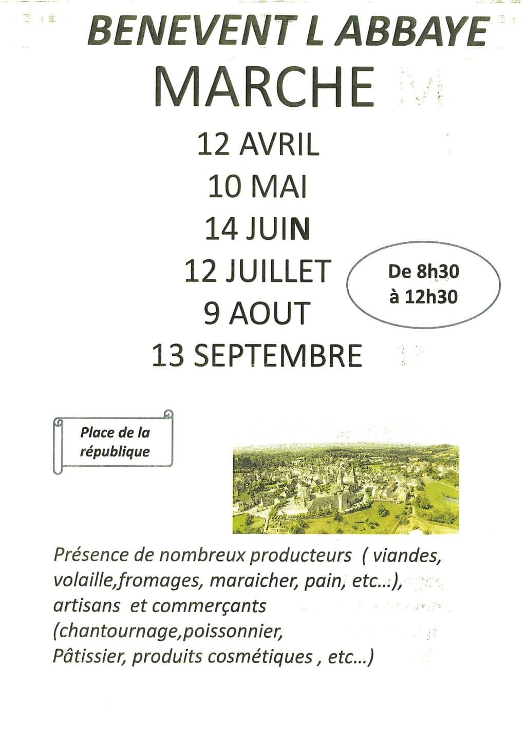 Marché Bénévent